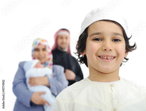 Photo: Happy Muslim family Happy Muslim family