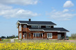 The house and plants