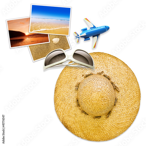 Photo: beach vacation background beach vacation background