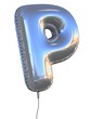 letter P balloon 3d illustration letter P balloon 3d illustration