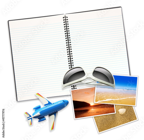 Photo: travel items notepad travel items notepad