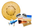 summer travel objects