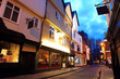 Foto: Evening street in York, UK Evening street in York, UK