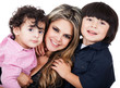 Mother with two sons