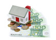toy house for euro banknotes