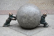 Gnome statue, Wroclaw, Poland