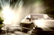 Foto: sport car on road sport car on road