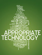 Word Cloud "Appropriate Technology"