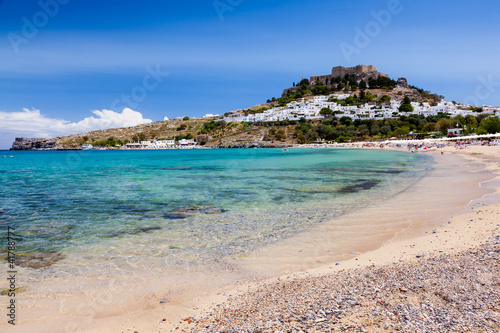 Photo: Lindos Beach Lindos Beach