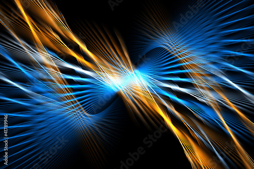 Illustration: Abstract futuristic background Abstract futuristic background
