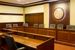 Idaho state capitol auditorium room.
