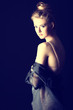 girl in black