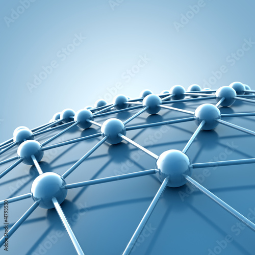 Illustration: Netzwerk und Internet Netzwerk und Internet