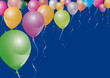 Ballons, Himmel, Party, Fest, Geburtstag Ballons, Himmel, Party, Fest, Geburtstag