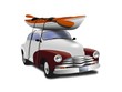 Illustration: Car with Kayak on top Car with Kayak on top