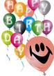 Ballons, Himmel, Party, Fest, Geburtstag Ballons, Himmel, Party, Fest, Geburtstag