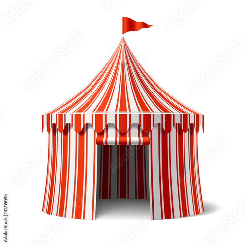 Vector: Circus tent Circus tent
