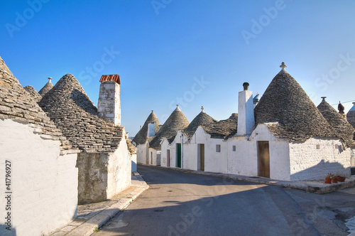Photo: Alberobello's Trulli. Puglia. Italy. Alberobello's Trulli. Puglia. Italy.