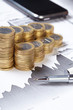 business chart, coin business chart, coin