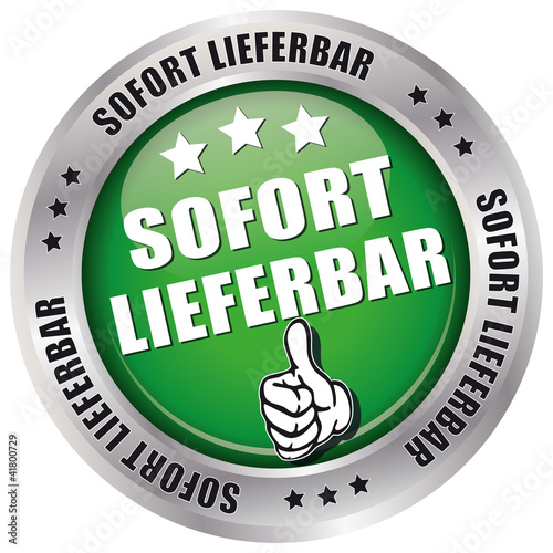 Vector: Sofort Lieferbar - Button Sofort Lieferbar - Button