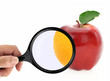 Diet concept. Fruits against cellulite