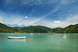 Recreational boats in a bay, Malborough