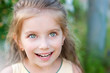 liitle girl close-up