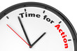 Time for Action concept