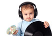 Cute baby dj