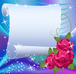 Magic background with paper Magic background with paper