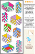 Liquid capacity measuring math puzzle or problem