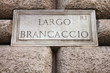 Rome street - Largo Brancaccio Rome street - Largo Brancaccio