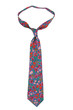 Fashionable men's tie with flower