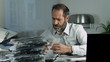 angry businessman