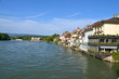 River Houses in Rheinfelden, Switzerland River Houses in Rheinfelden, Switzerland