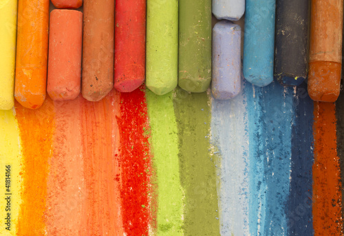Photo: dried pastels dried pastels