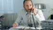 Businessman on the phone