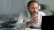 Detaily fotografie Stressed Businessman office