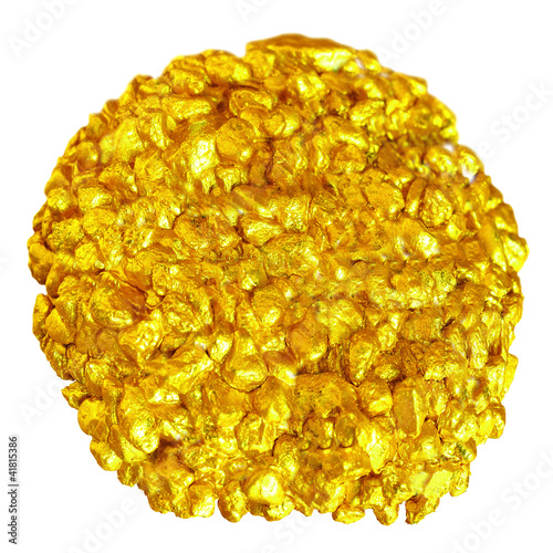 Foto: Luxury golden nuggets.Hi res background. Luxury golden nuggets.Hi res background.