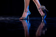 Dancing feet.