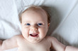 happy baby girl
