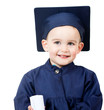 Little boy graduating