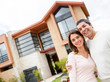 Couple with their house