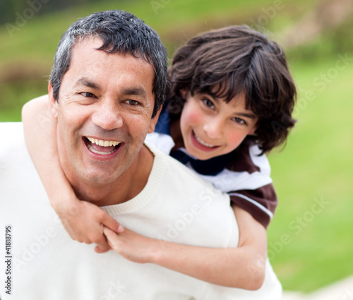 Foto: Happy father and son Happy father and son