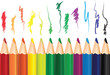 Colored pencils