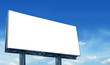 Blank billboard
