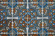 Traditional Portuguese glazed tiles Traditional Portuguese glazed tiles