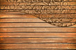 flower carved frame