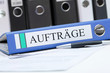 Aktenordner Aufträge