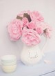 Dekoration mit einer Rose